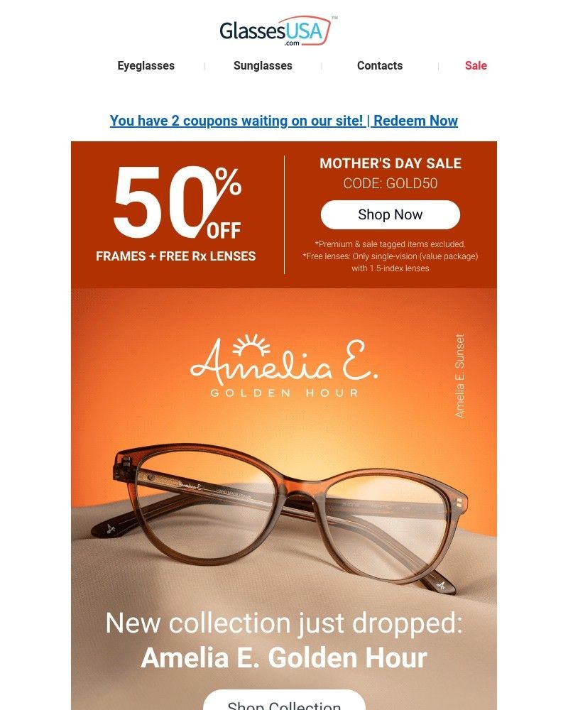 Screenshot of email with subject /media/emails/50-off-mothers-day-sale-plus-new-collection-just-dropped-65c5cc-cropped-0d25a394.jpg