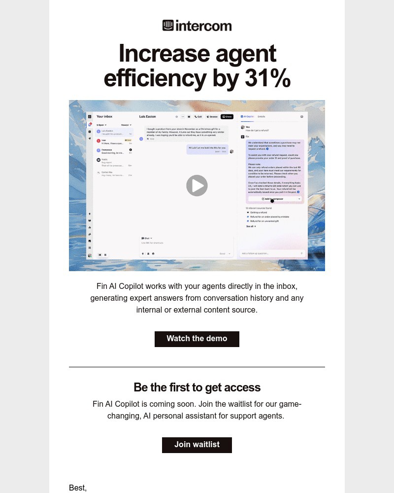 Screenshot of email with subject /media/emails/discover-how-to-increase-agent-efficiency-by-31-with-fin-ai-copilot-fc5251-croppe_Dl63Mbp.jpg