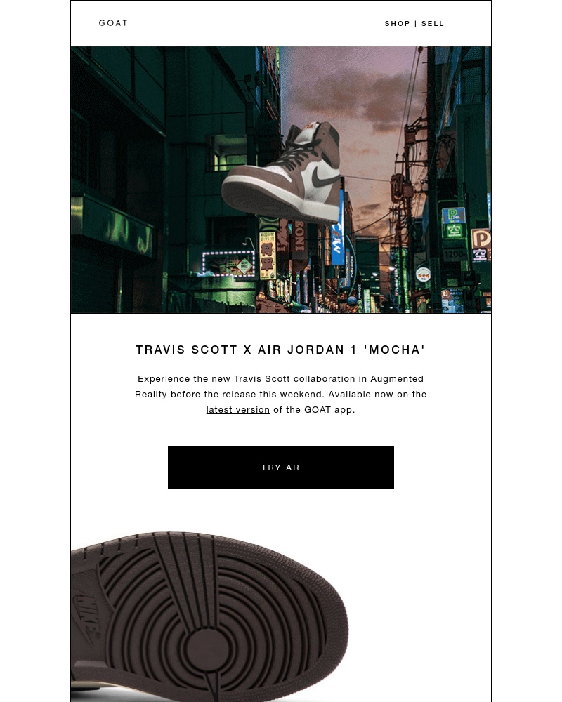 Screenshot of email with subject /media/emails/experience-the-travis-scott-x-air-jordan-1-in-ar-before-release-day-cropped-56d987c2.jpg
