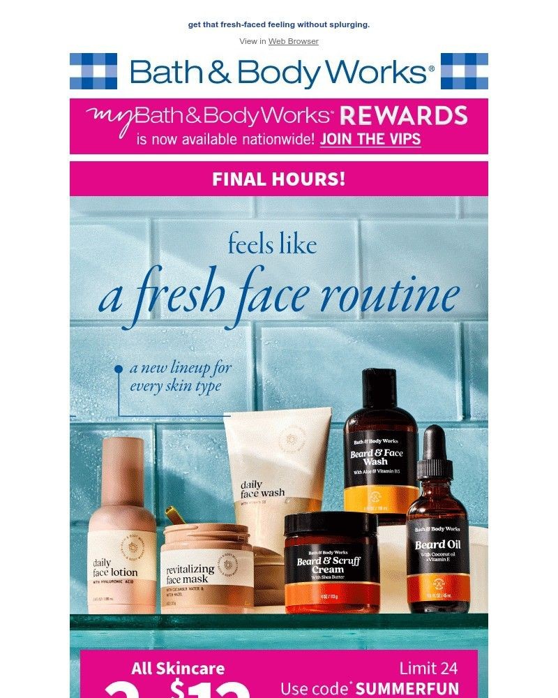 Screenshot of email with subject /media/emails/final-hours-for-skin-care-bliss-on-a-budget-658b10-cropped-6880e005.jpg