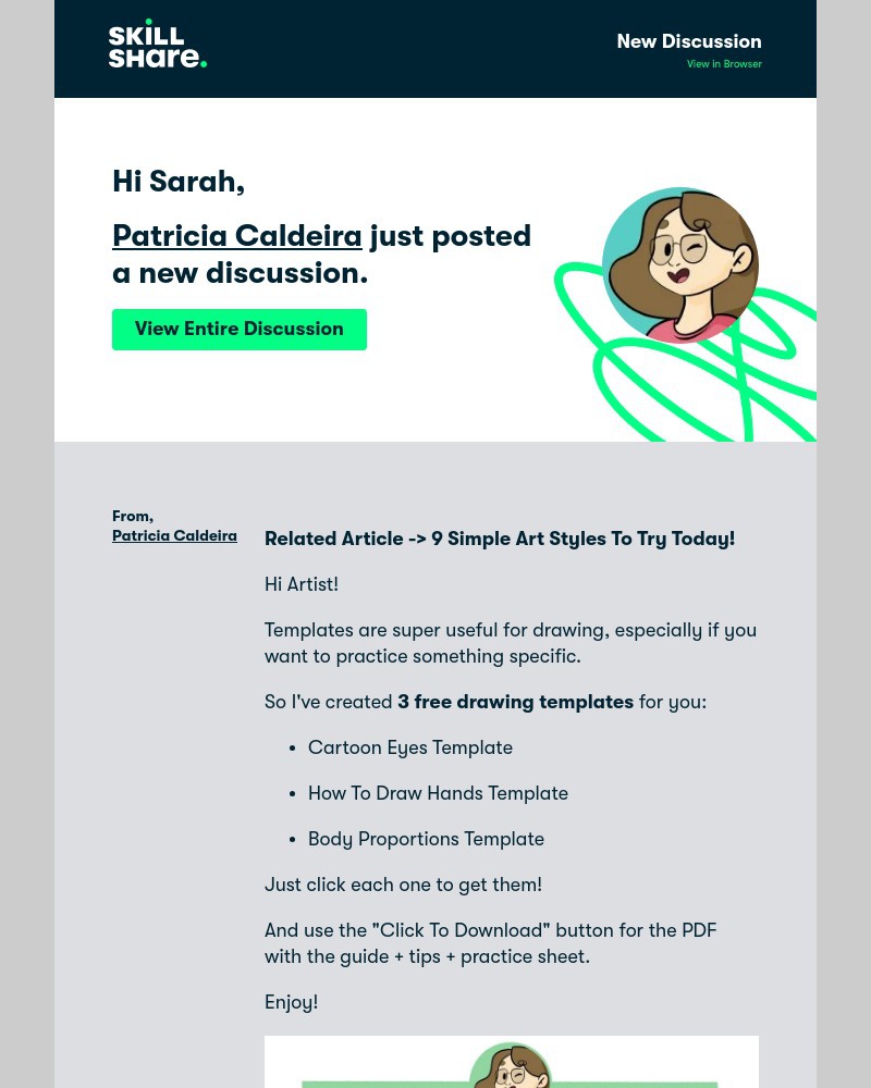 Screenshot of email with subject /media/emails/free-art-templates-for-you-1f0038-cropped-bdd17801.jpg