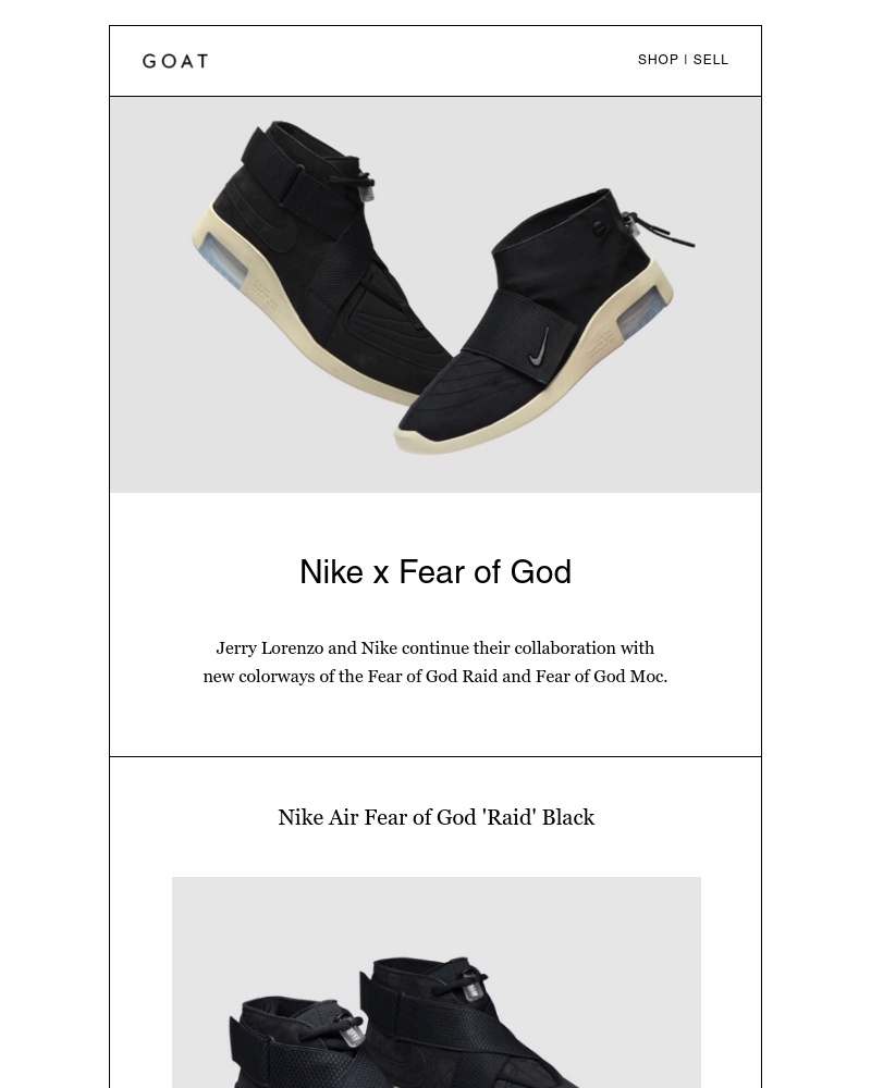 Screenshot of email with subject /media/emails/just-in-new-nike-x-fear-of-god-raid-and-moc-colorways-cropped-e5c1af72.jpg