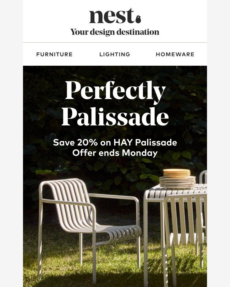 Screenshot of email with subject /media/emails/last-chance-20-off-hays-outdoor-palissade-range-2e6331-cropped-d58b01f5.jpg