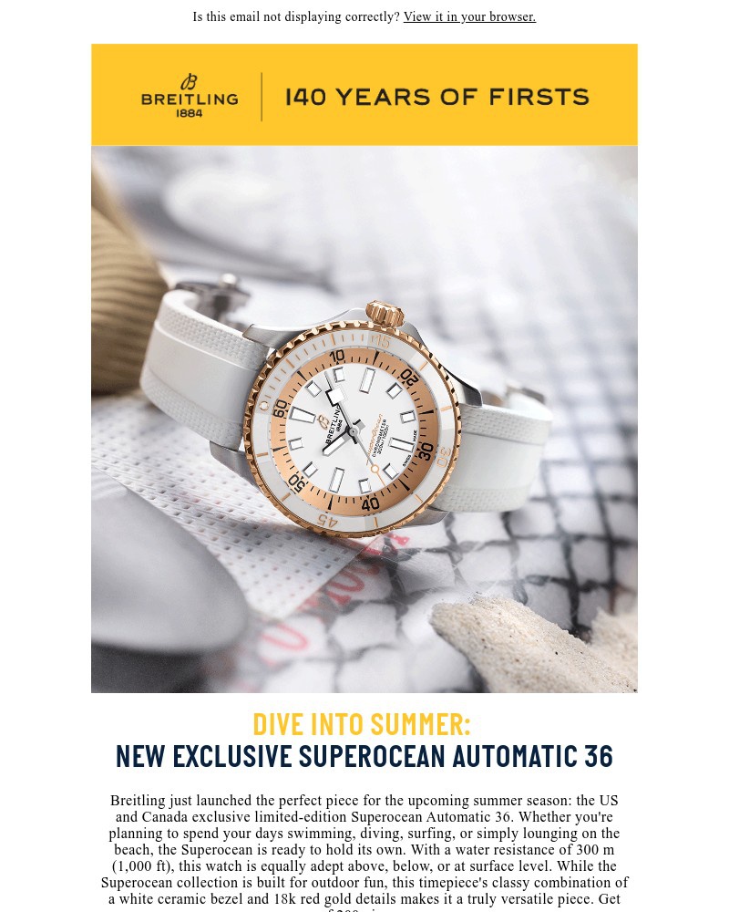 Screenshot of email with subject /media/emails/new-in-limited-edition-superocean-36-in-gold-f5c942-cropped-c429b173.jpg