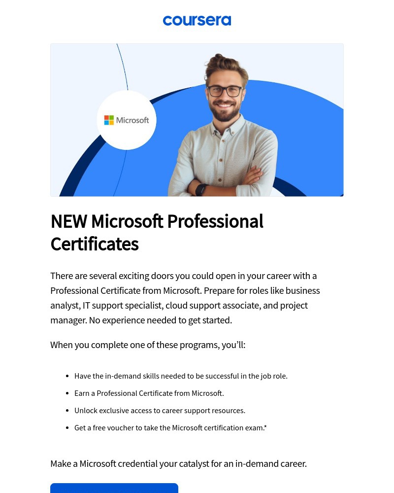 Screenshot of email with subject /media/emails/new-microsoft-professional-certificates-dd8226-cropped-f7edffc4.jpg
