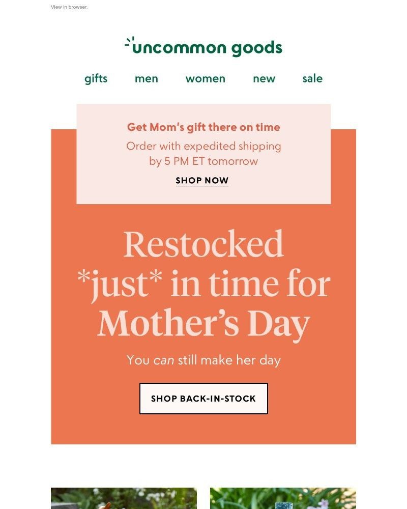 Screenshot of email with subject /media/emails/restocked-just-in-time-for-mothers-day-2b9b55-cropped-27b0a452.jpg