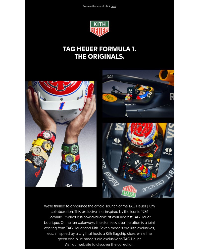 Screenshot of email with subject /media/emails/tag-heuer-kith-the-launch-is-now-1e3cd7-cropped-ad6a0f49.jpg