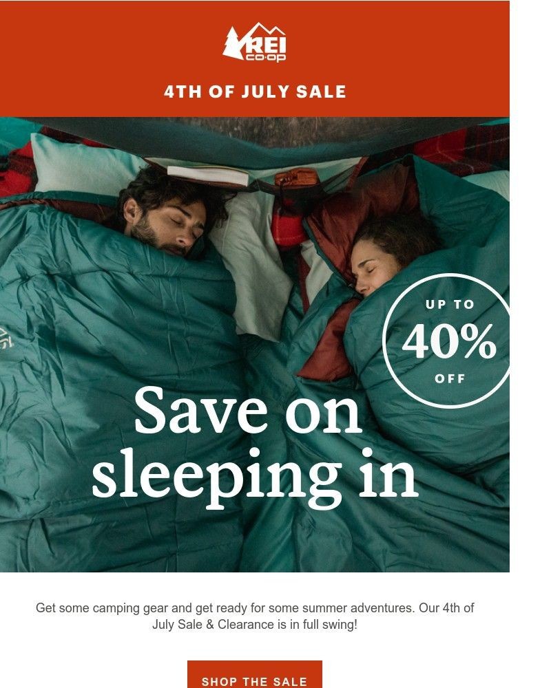 REI 4th of July Sale: Up to 50% off