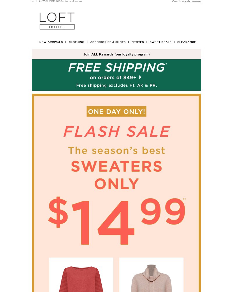 Screenshot of email with subject /media/emails/1-day-only-flash-sale-sweaters-now-1499-08bba2-cropped-76306269.jpg