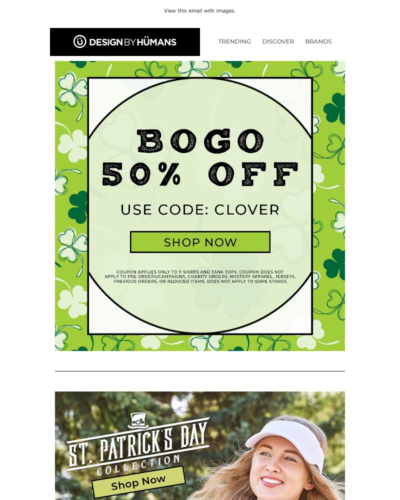 Screenshot of email with subject /media/emails/1-for-you-1-for-luck-bogo-deals-a5c4d9-cropped-3b221840.jpg