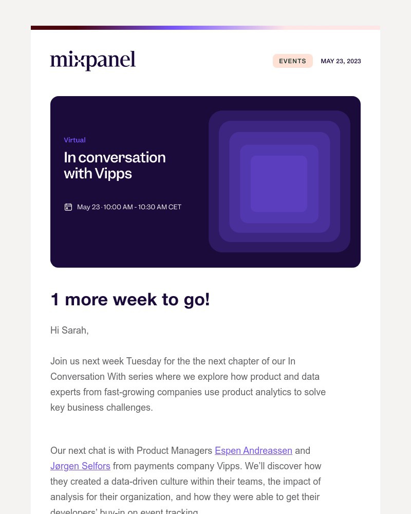 Screenshot of email with subject /media/emails/1-more-week-to-go-for-in-conversation-with-vipps-23-may-2023-ba1614-cropped-1ea285a2.jpg