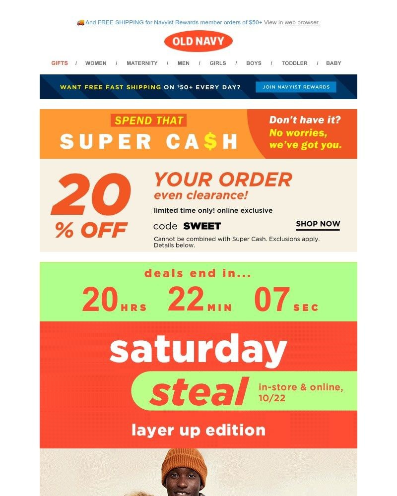 Screenshot of email with subject /media/emails/1-new-message-were-offering-you-up-to-50-off-storewide-on-sale-get-15-flannel-shi_9uHr8Nb.jpg