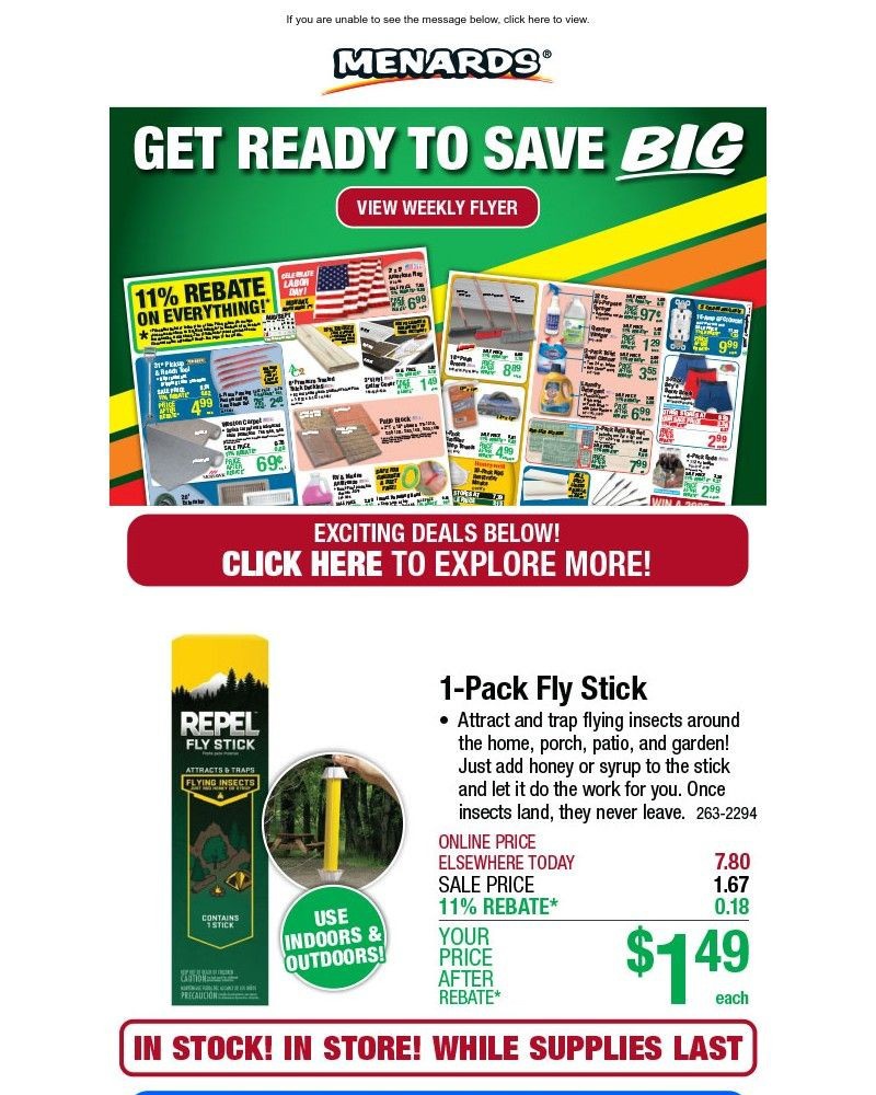 Screenshot of email with subject /media/emails/1-pack-fly-stick-only-149-after-rebate-plus-new-weekly-flyer-4c1dfa-cropped-6640aea4.jpg