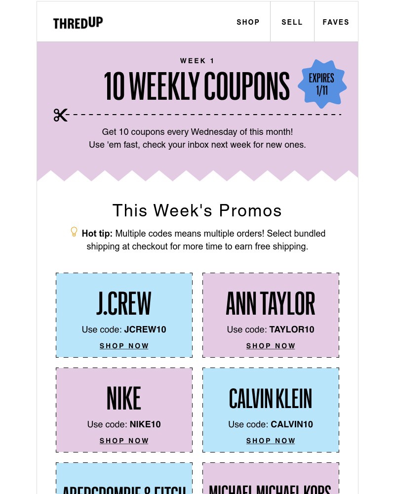 Screenshot of email with subject /media/emails/10-coupons-each-week-all-month-5d2829-cropped-833c3670.jpg