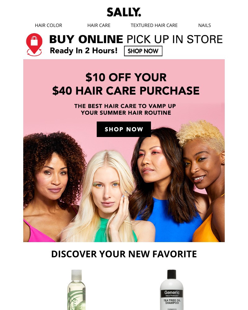 Screenshot of email with subject /media/emails/10-off-40-on-hair-care-all-brands-included-shop-the-sale-of-the-year-4bb7bb-cropp_nK9WD3I.jpg