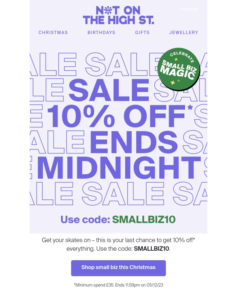 Screenshot of email with subject /media/emails/10-off-everything-ends-midnight-d2ea63-cropped-1bb1432d.jpg