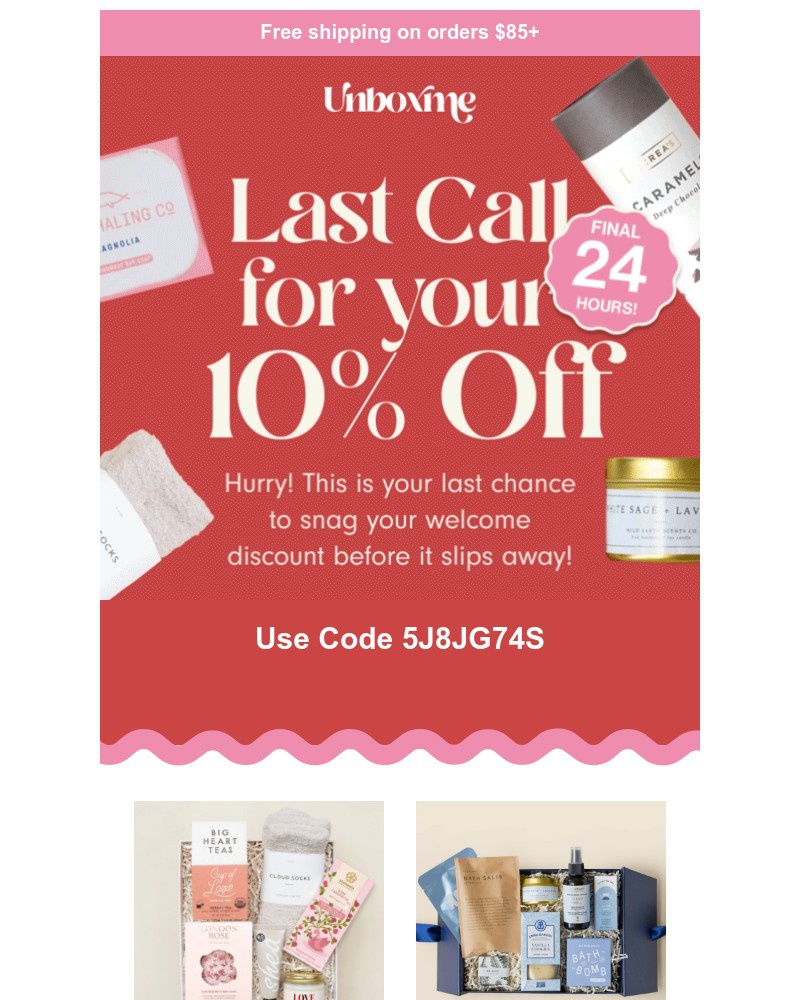 Screenshot of email with subject /media/emails/10-off-wont-last-forever-82636c-cropped-4745c51a.jpg