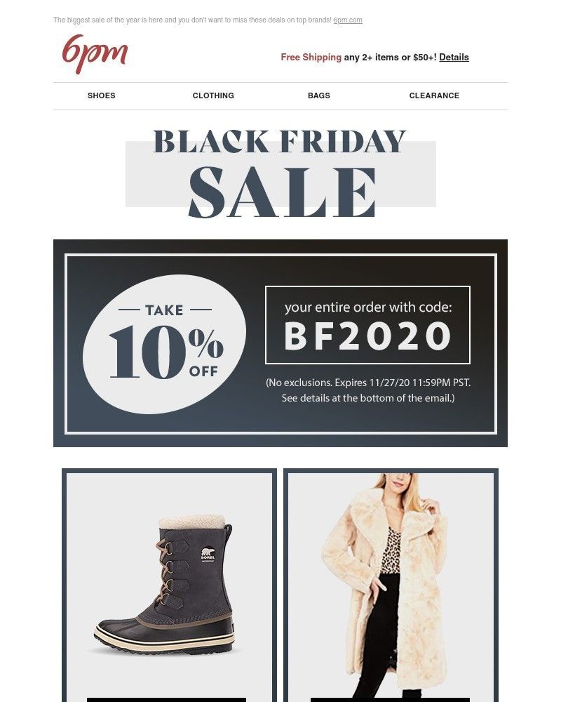 Screenshot of email with subject /media/emails/10-off-your-entire-order-with-code-bf2020-7c0cb3-cropped-5df3a07a.jpg
