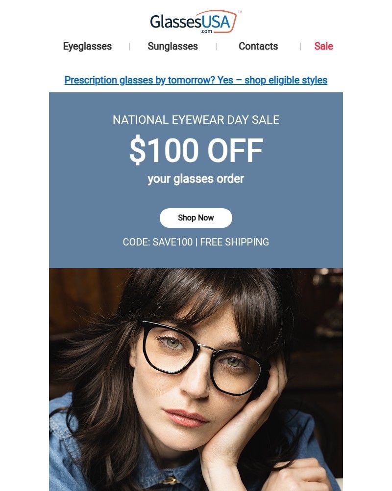 Screenshot of email with subject /media/emails/100-off-celebrate-national-eyewear-day-with-exclusive-deals-5bfbb8-cropped-d19b528c.jpg