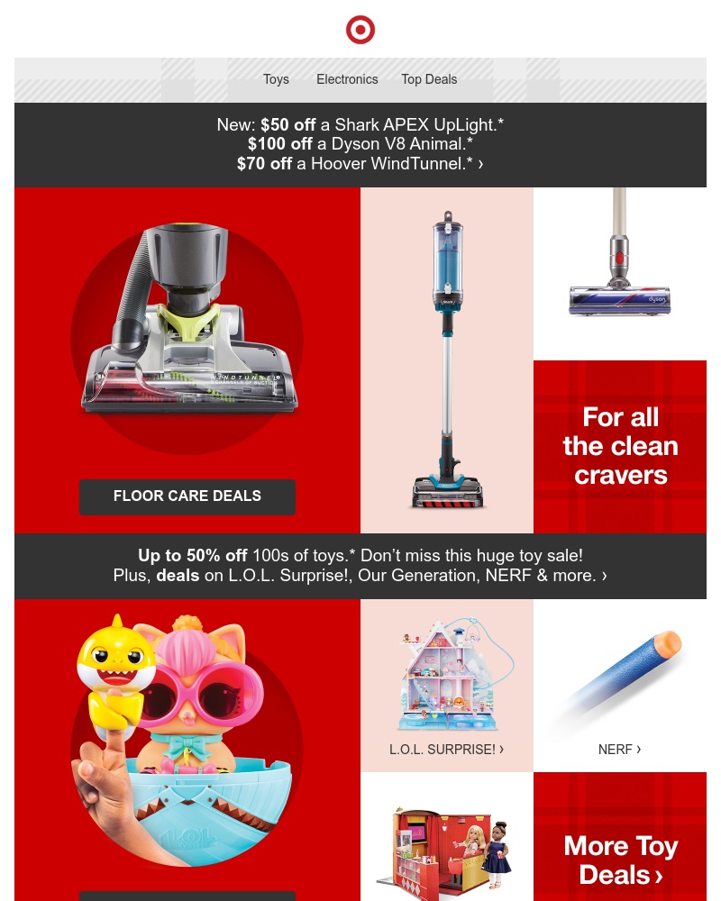 Screenshot of email with subject /media/emails/100-off-the-dyson-v8-animal-sale-on-a-new-shark-vacuum-more-cropped-223628d6.jpg