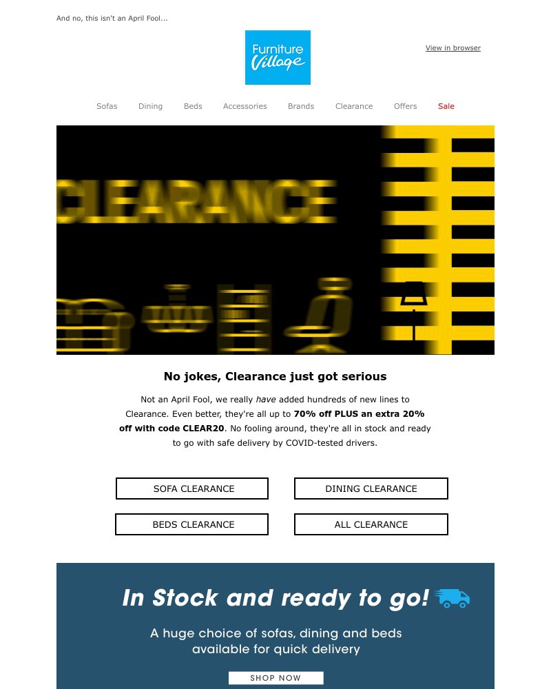 Screenshot of email with subject /media/emails/100s-of-new-clearance-lines-plus-extra-20-off-304a1a-cropped-1a7a174d.jpg