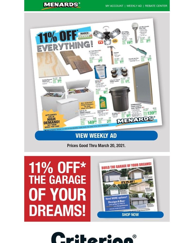Screenshot of email with subject /media/emails/11-off-everything-even-sale-prices-9e8748-cropped-48c8b5f0.jpg