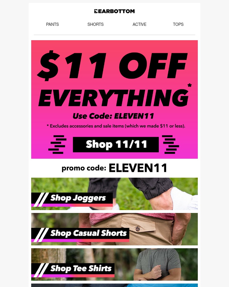 Screenshot of email with subject /media/emails/1111-make-a-wish-biggest-jogger-sale-ever-more-deals-cropped-f3b0142b.jpg