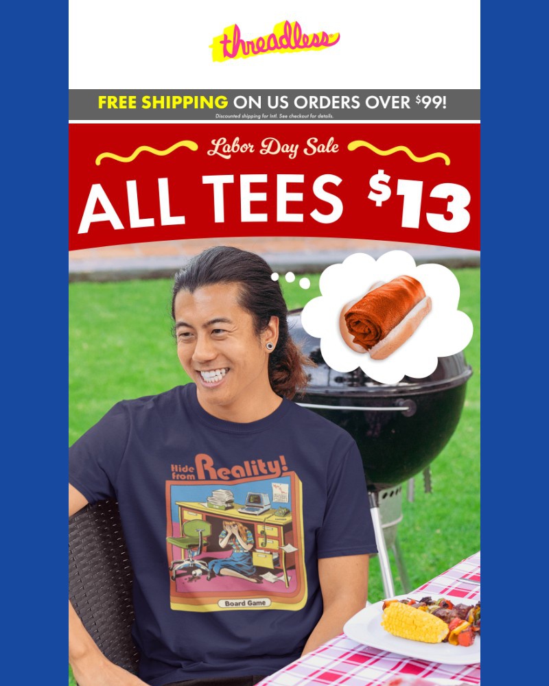 Screenshot of email with subject /media/emails/13-tee-sale-hold-onto-your-buns-360b38-cropped-fdc1749b.jpg