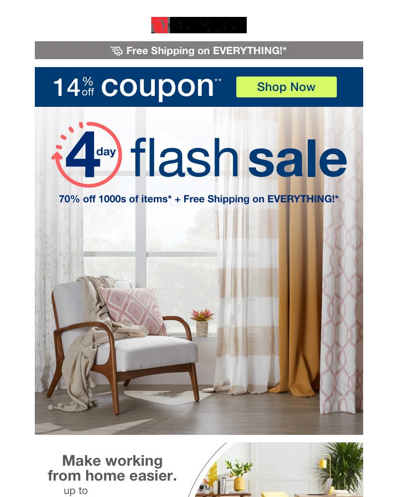 Screenshot of email with subject /media/emails/14-off-coupon-make-your-space-iconic-shop-the-easter-4-day-flash-sale-now-cropped_01p7tzT.jpg