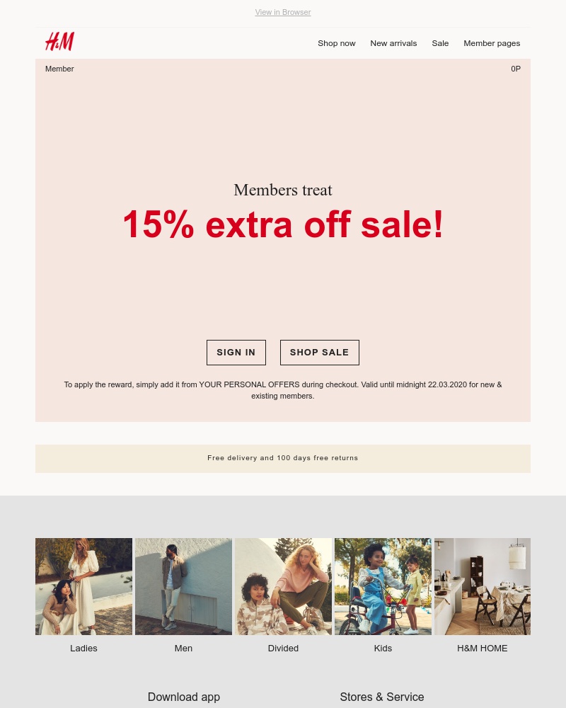 Screenshot of email with subject /media/emails/15-extra-off-sale-for-all-members-cropped-617de3f2.jpg