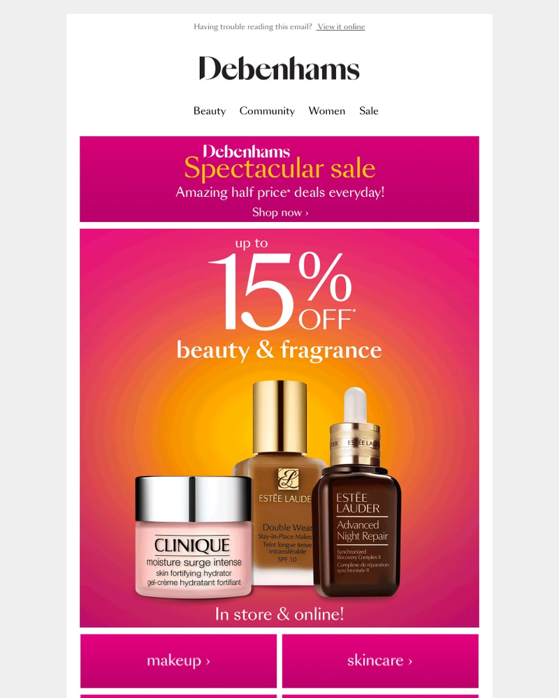 Screenshot of email with subject /media/emails/15-off-all-estee-lauder-benefit-mac-more-3af831-cropped-9cf67234.jpg