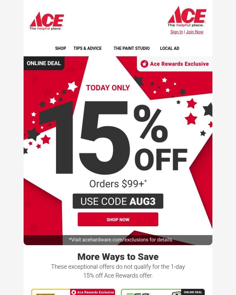 Screenshot of email with subject /media/emails/15-off-ends-tonight-2a24b7-cropped-42440a81.jpg