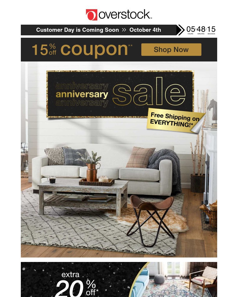 Screenshot of email with subject /media/emails/15-off-exclusive-deals-for-you-21-years-of-amazing-customers-cant-miss-savings-73_bHis1i4.jpg