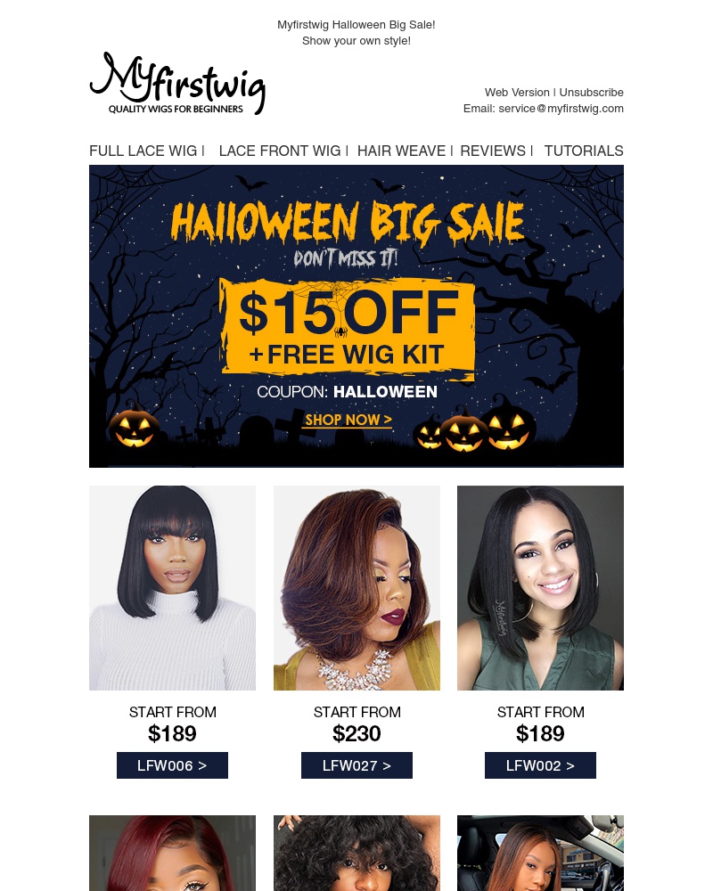Screenshot of email with subject /media/emails/15-off-free-wig-kit-catch-myfirstwig-halloween-sale-cropped-4a3b97f8.jpg