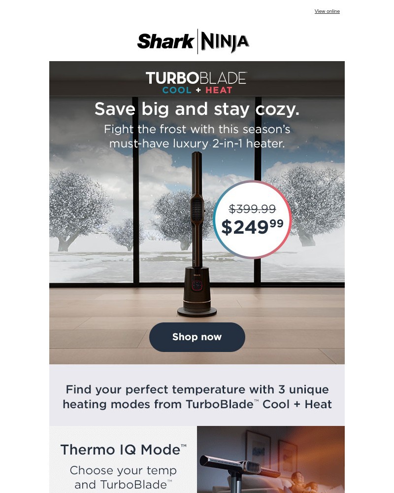 Screenshot of email sent to a Shark Newsletter subscriber