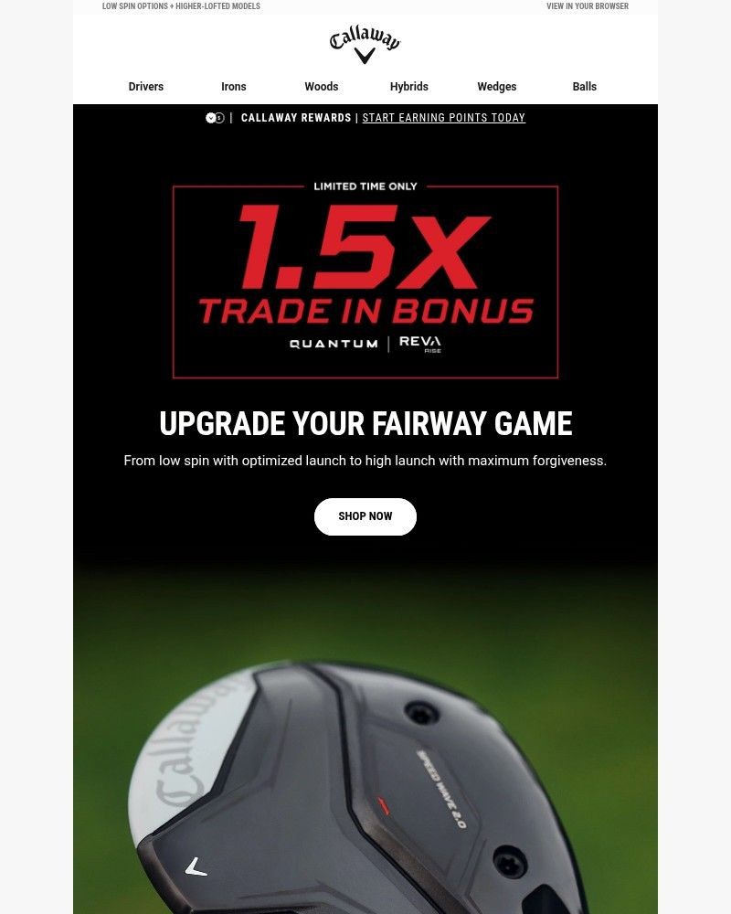 Screenshot of email with subject /media/emails/15x-trade-in-bonus-on-fairway-woods-733bd0-cropped-e3edb7e5.jpg