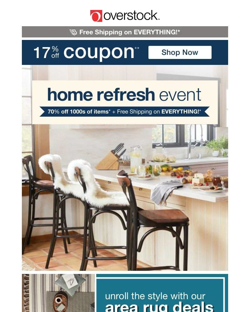 Screenshot of email with subject /media/emails/17-off-coupon-our-home-refresh-event-is-on-its-time-for-sparkling-suite-deals-818_iEhC29Y.jpg