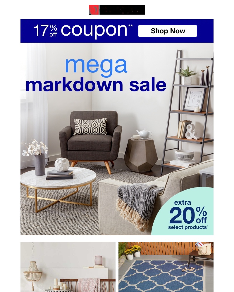 Screenshot of email with subject /media/emails/17-off-coupon-the-hottest-summer-savings-mega-markdown-sale-cropped-ed07577f.jpg