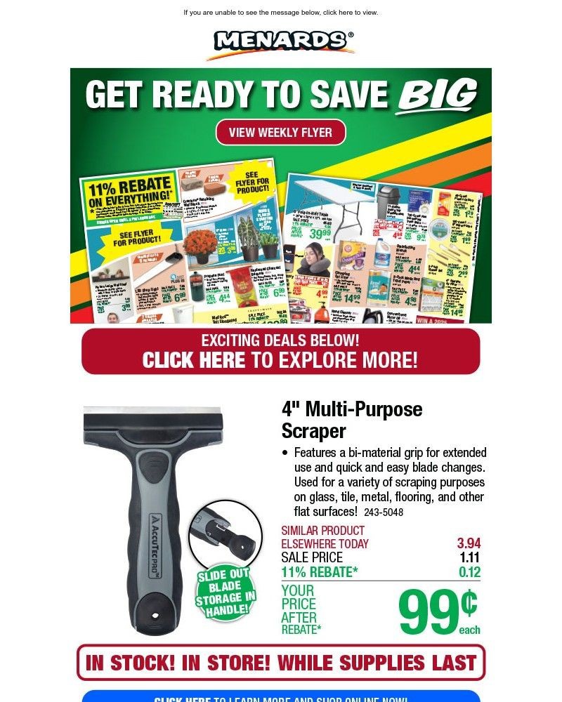 Screenshot of email with subject /media/emails/17-sawback-machete-only-599-after-rebate-plus-new-weekly-flyer-b49079-cropped-61898b47.jpg