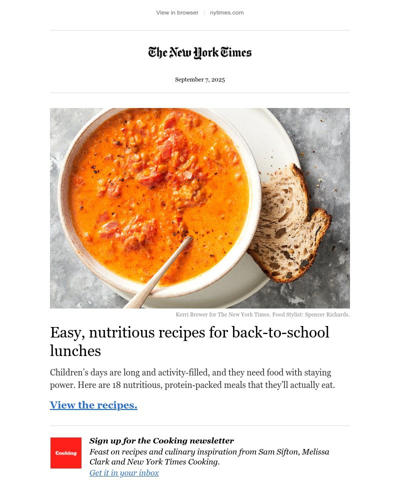 Screenshot of email with subject /media/emails/18-packable-nutritious-lunches-your-kids-will-actually-eat-7dfc13-cropped-c9f14bb0.jpg