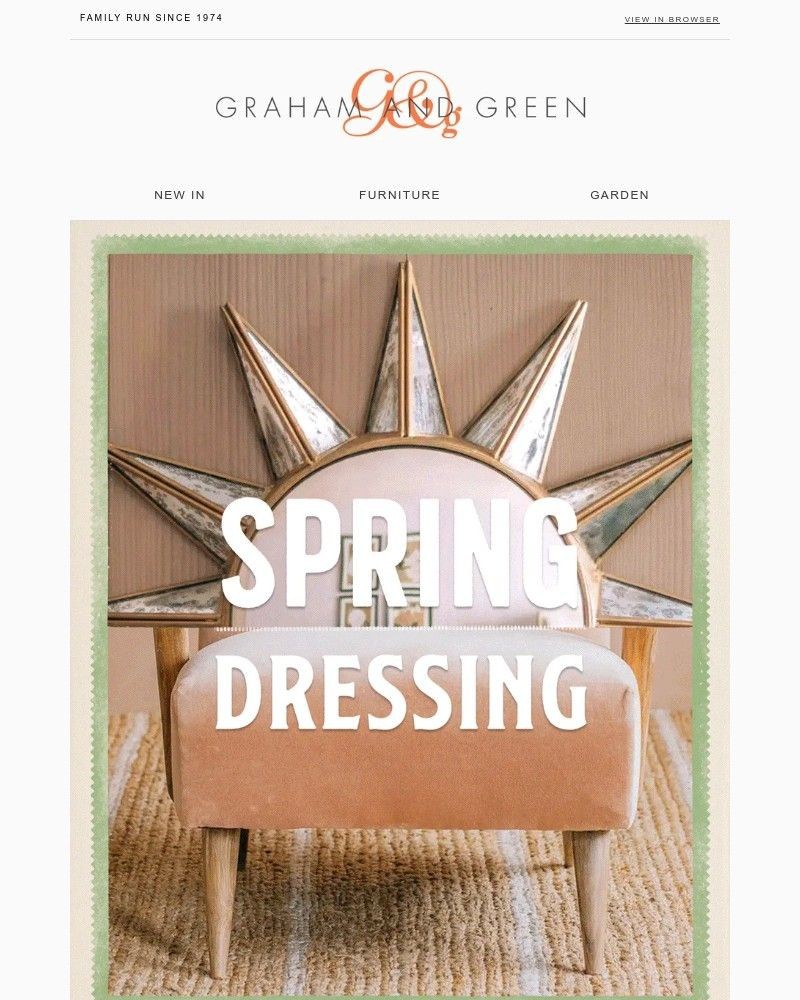 Screenshot of email sent to a Graham and Green Cart abandoner