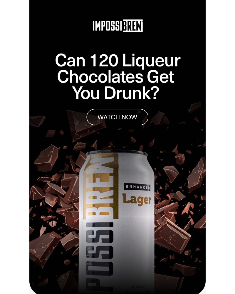 Screenshot of email sent to a Impossibrew Newsletter subscriber