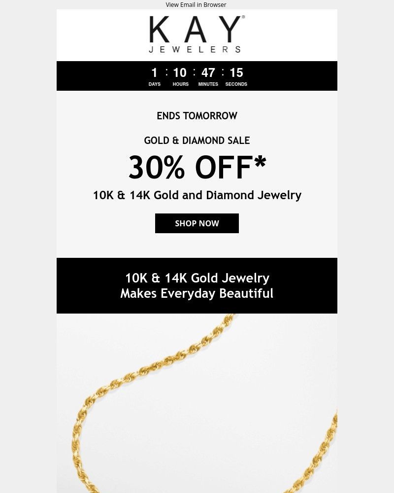 Screenshot of email with subject /media/emails/2-days-left-30-off-gold-diamonds-634ba1-cropped-3265852a.jpg