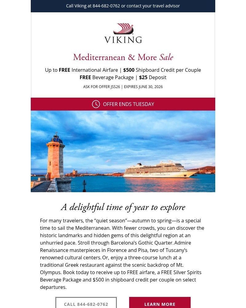 Screenshot of email with subject /media/emails/2-days-left-to-save-on-quiet-season-mediterranean-voyages-176931-cropped-8aaab239.jpg