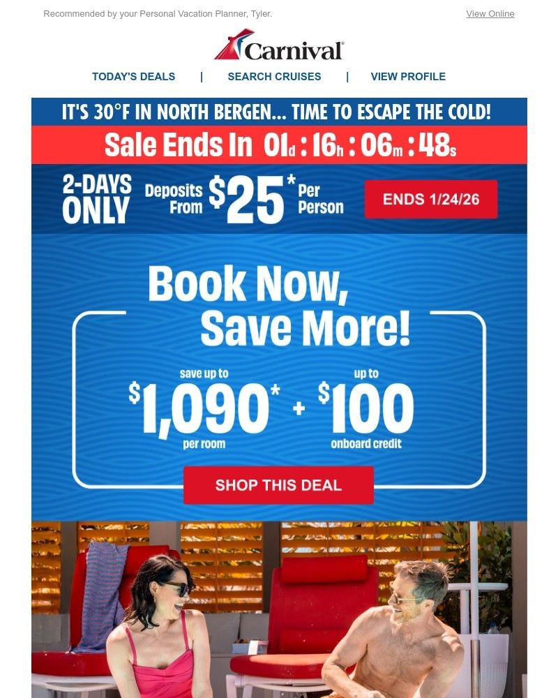 Screenshot of email with subject /media/emails/2-days-only-deposits-from-25-up-to-100-to-spend-516ffa-cropped-1a78e825.jpg