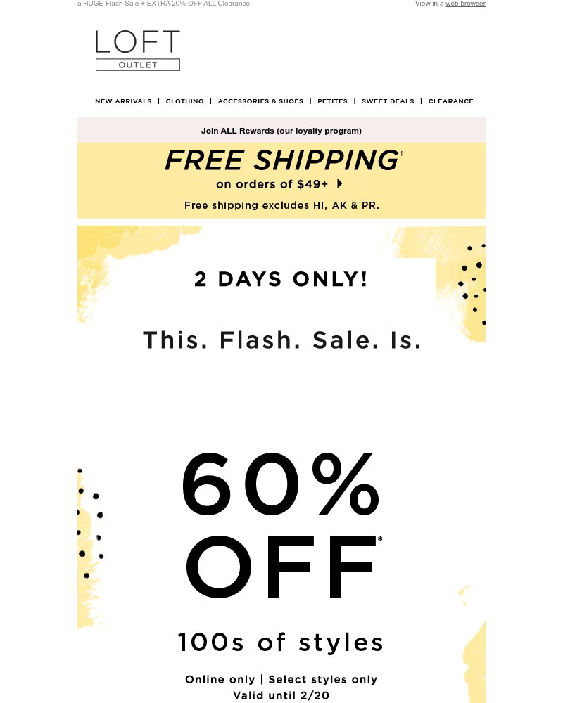 Screenshot of email with subject /media/emails/2-days-only-flash-sale-60-off-100s-of-styles-a222fe-cropped-f06ecc7a.jpg