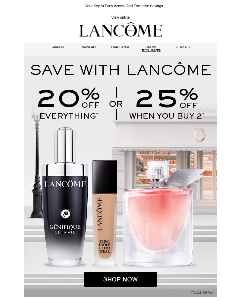 Screenshot of email with subject /media/emails/20-25-off-lancome-yes-please-26641c-cropped-2b7c4e9d.jpg