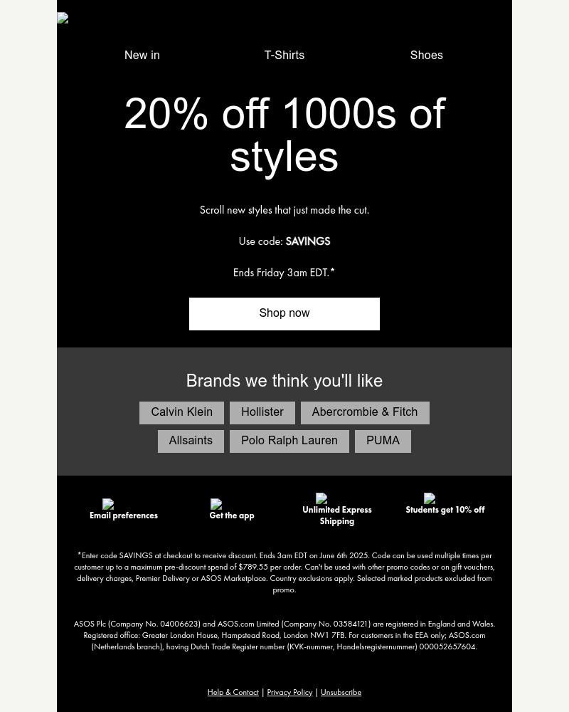 Screenshot of email with subject /media/emails/20-off-1000s-of-styles-83c344-cropped-7ac39850.jpg
