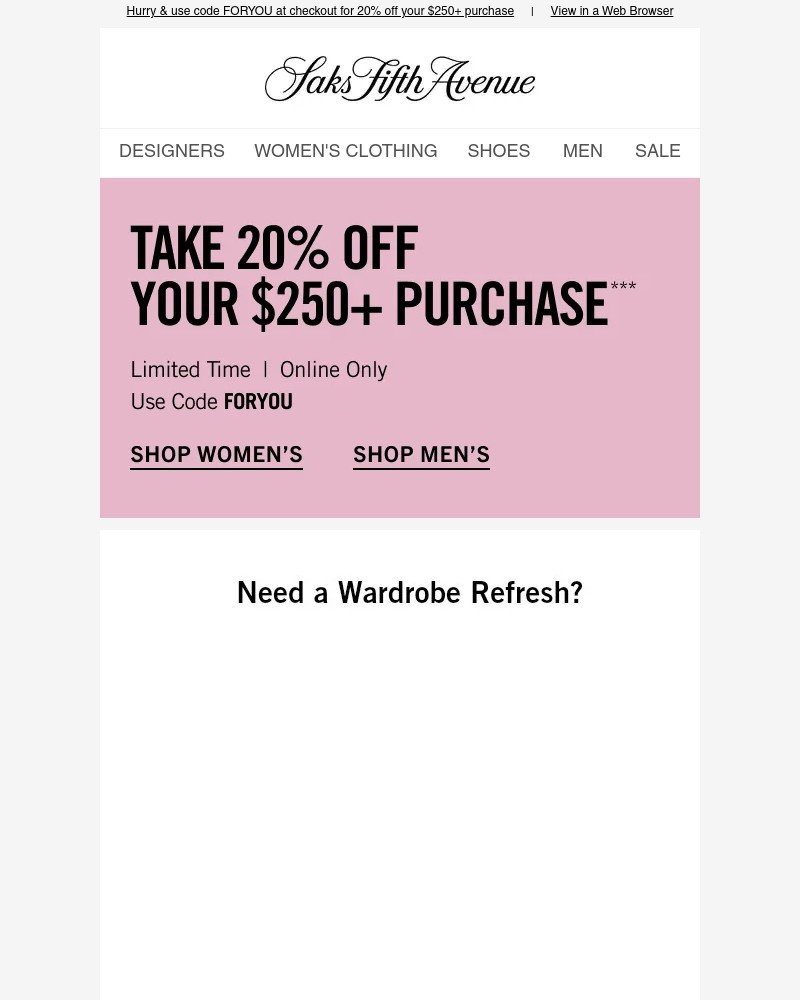 Screenshot of email with subject /media/emails/20-off-ends-soon-e55252-cropped-2c9a19aa.jpg