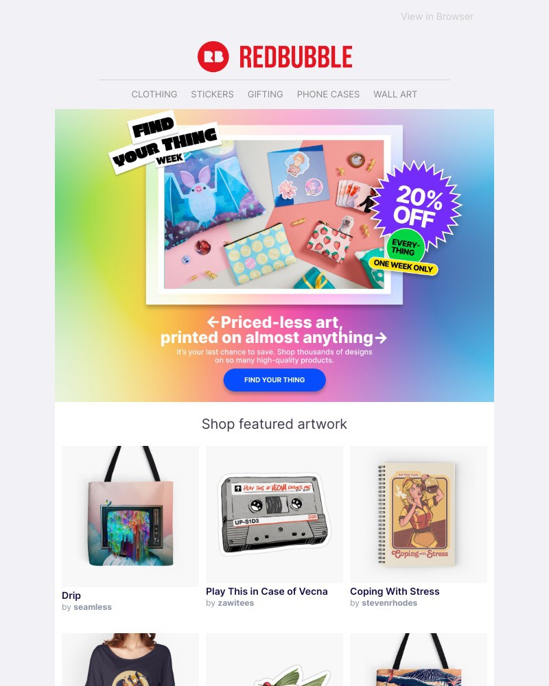 Screenshot of email with subject /media/emails/20-off-sitewidethe-find-your-thing-sale-is-back-cc3ba6-cropped-98a2e8d9.jpg
